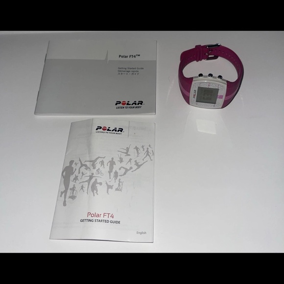 Polar Smart Watch FT4 PINK - Picture 2 of 4